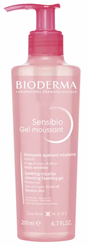 Sensibio Gel moussant 200ml, umirujući nežni gel za čišćenje osetljive kože-BIODERMA