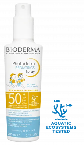 PHOTODERM Pediatrics Spray SPF 50+ 200ml, sprej za decu koji pruža visoku zaštitu od sunca-BIODERMA