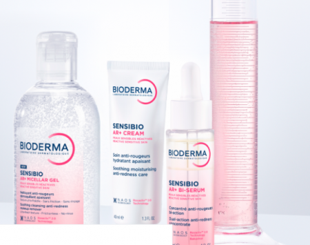 Bioderma Sensibio AR+ linija proizvoda uključuje micelarni gel, kremu i serum za osetljivu kožu sklonu crvenilu