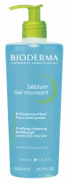 Sebium Gel moussant 500ml, pročišćavajući penasti gel za čišćenje masne i kombinovane kože-BIODERMA