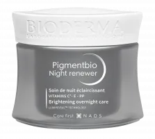 PIGMENTBIO Noćna krema 50 ml, noćna regenerativna nega za ujednačen i blistav ten-BIODERMA
